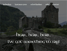 Tablet Screenshot of highlanders.be